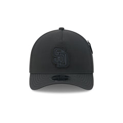 Alpha Industries x San Diego Padres Nylon Black 9FORTY M-Crown A-Frame Snapback Hat