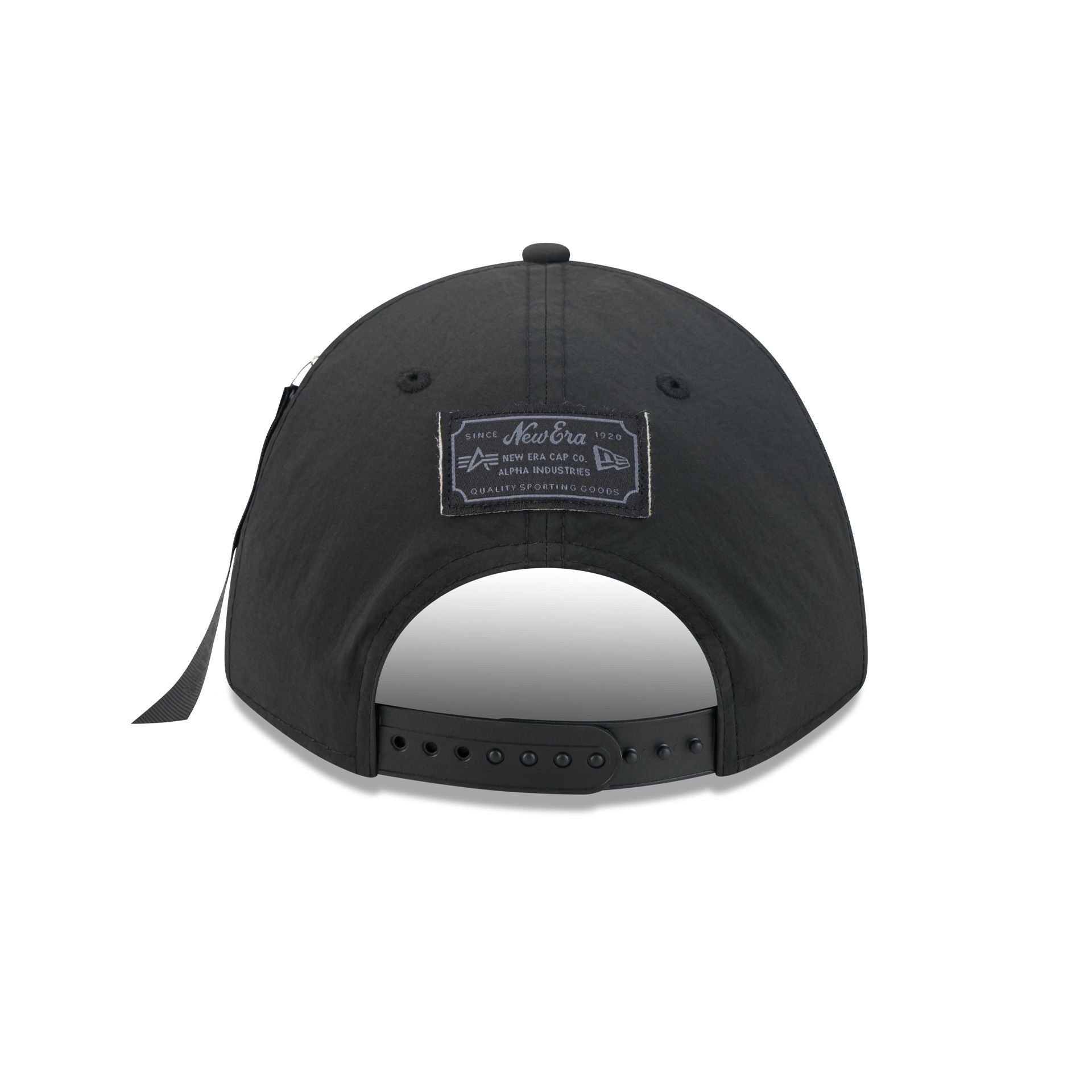 Alpha Industries x Cleveland Cavaliers Nylon Black 9FORTY M-Crown A-Frame Snapback Hat