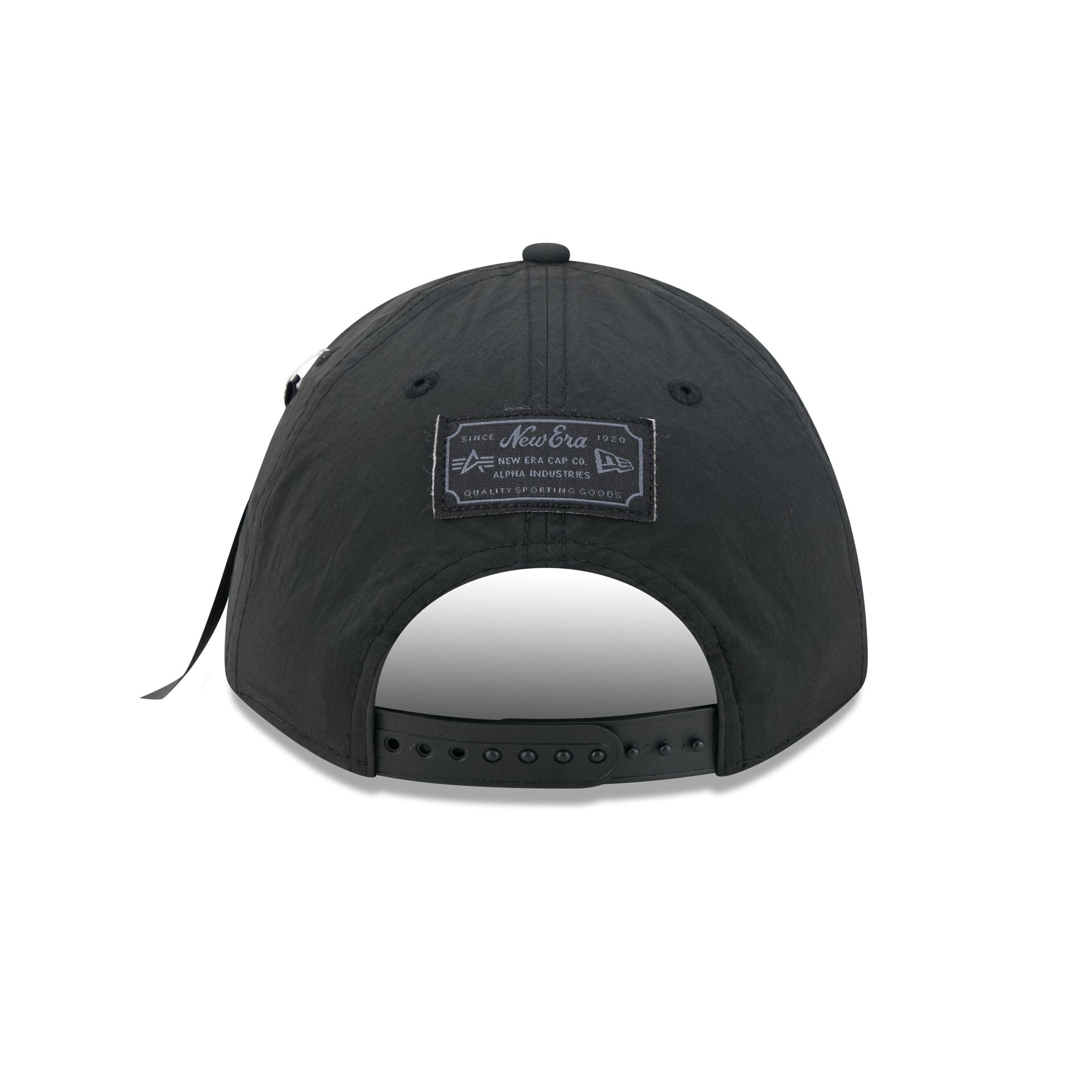 Alpha Industries x Boston Celtics Nylon Black 9FORTY M-Crown A-Frame Snapback Hat