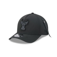 Alpha Industries x Chicago Bulls Nylon Black 9FORTY M-Crown A-Frame Snapback Hat
