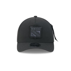 Alpha Industries x New York Rangers Nylon Black 9FORTY M-Crown A-Frame Snapback Hat