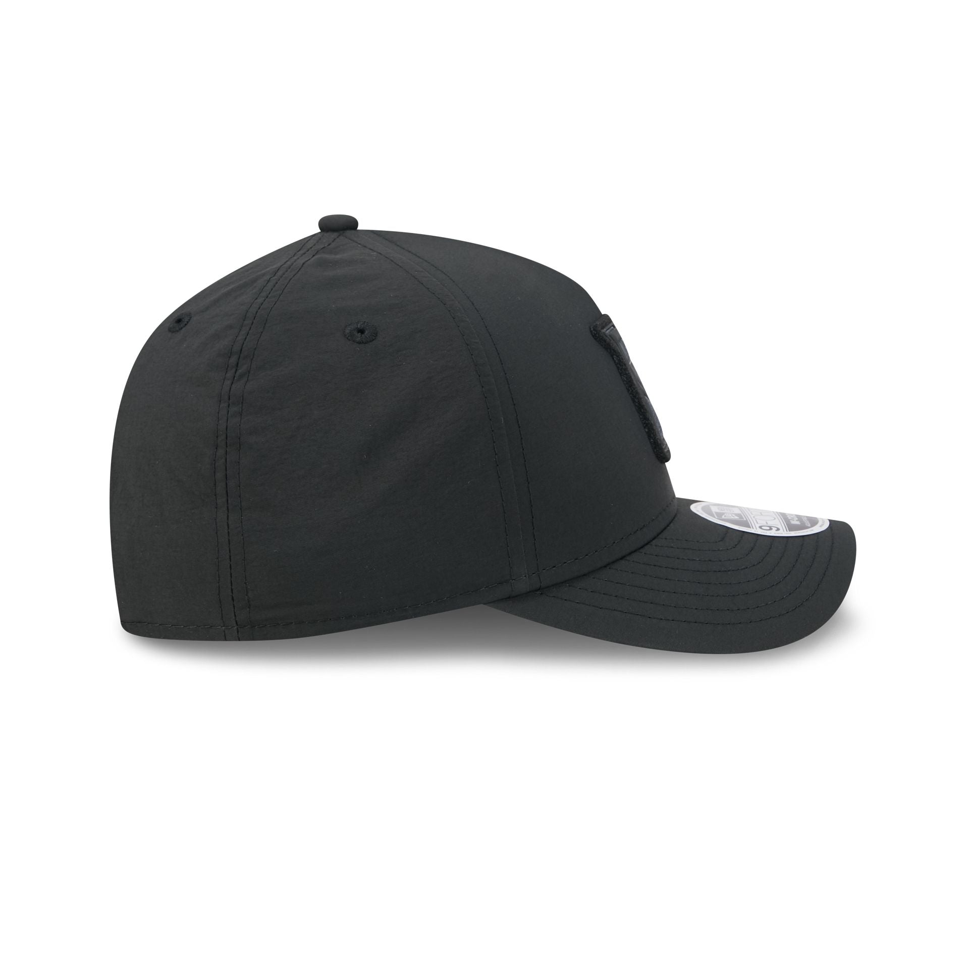 Alpha Industries x New York Rangers Nylon Black 9FORTY M-Crown A-Frame Snapback Hat