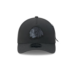Alpha Industries x Chicago Blackhawks Nylon Black 9FORTY M-Crown A-Frame Snapback Hat