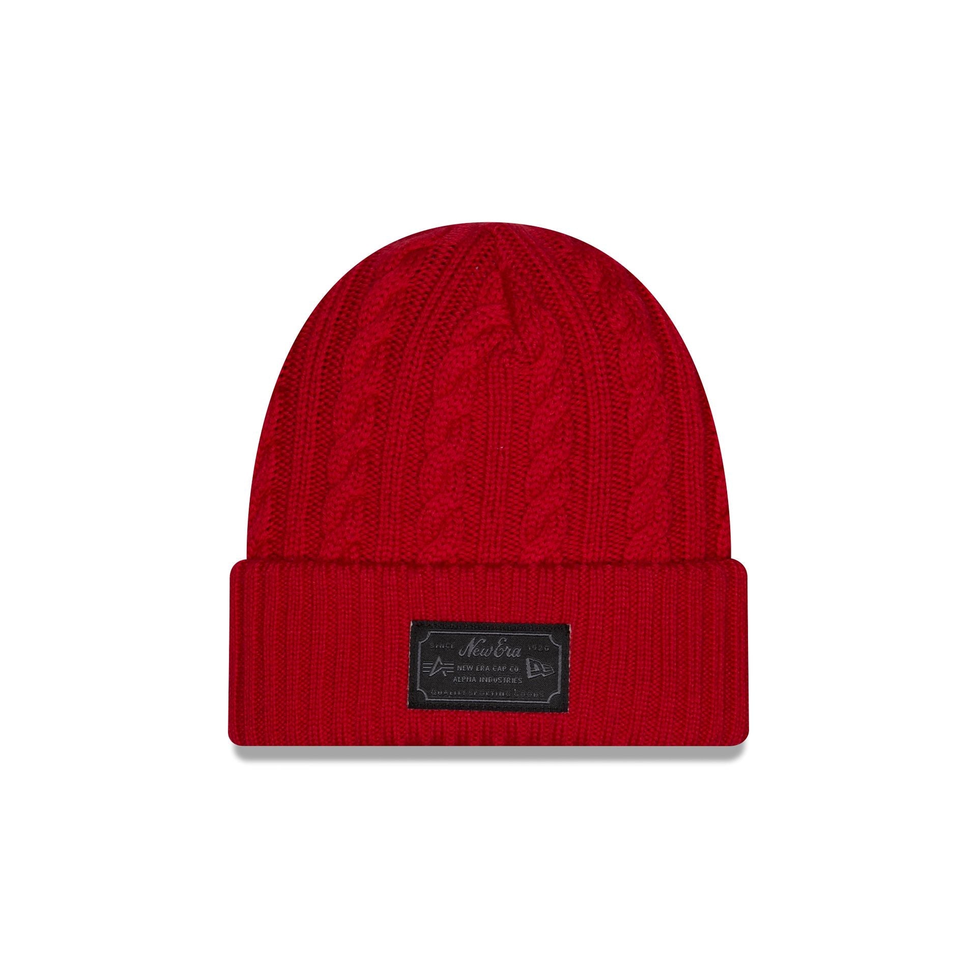 Alpha Industries x Kansas City Chiefs Cable Knit Hat