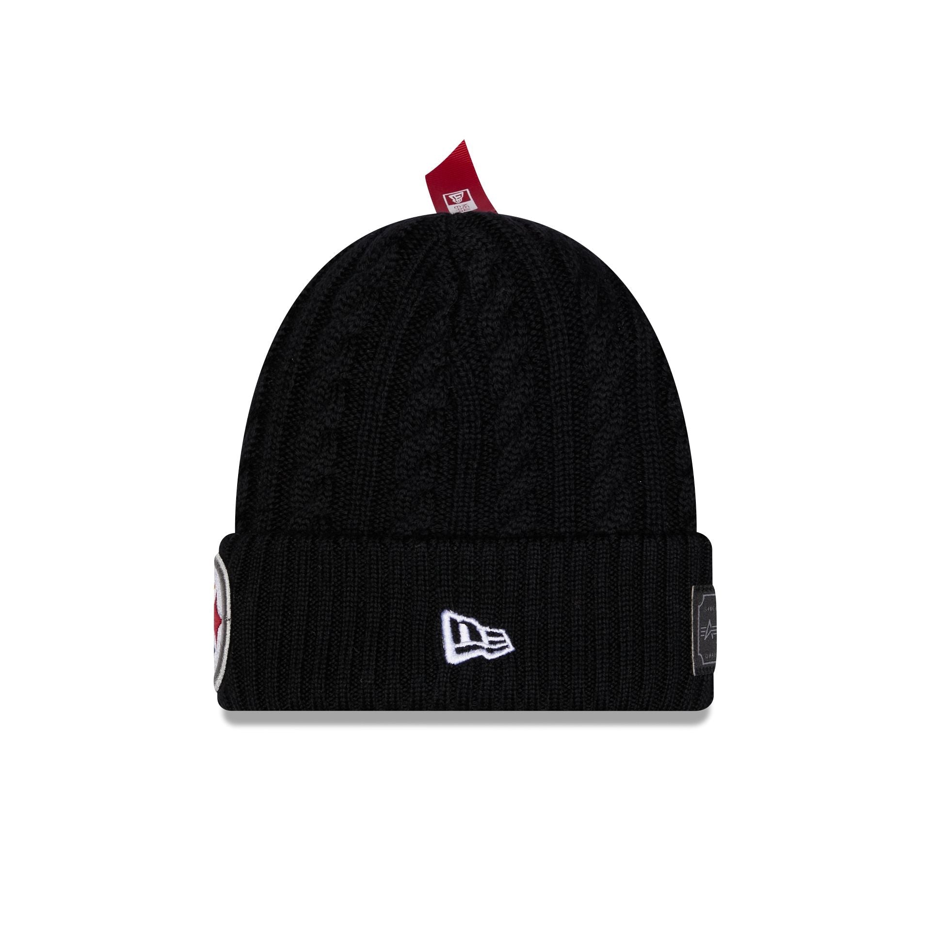 Alpha Industries x Pittsburgh Steelers Cable Knit Hat