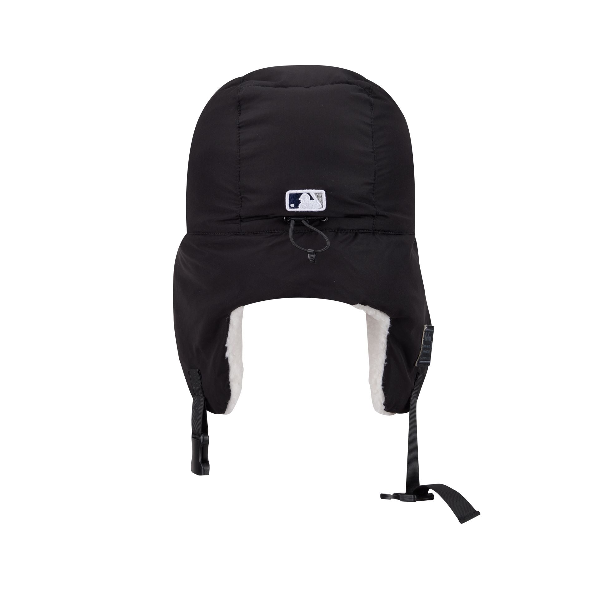 Alpha Industries x Anaheim Ducks Black Puffer Trapper Hat