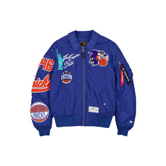 Alpha Industries x New York Knicks Hardwood Classics MA-1 Flight Jacket