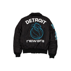Alpha Industries x Detroit Pistons Hardwood Classics MA-1 Flight Jacket