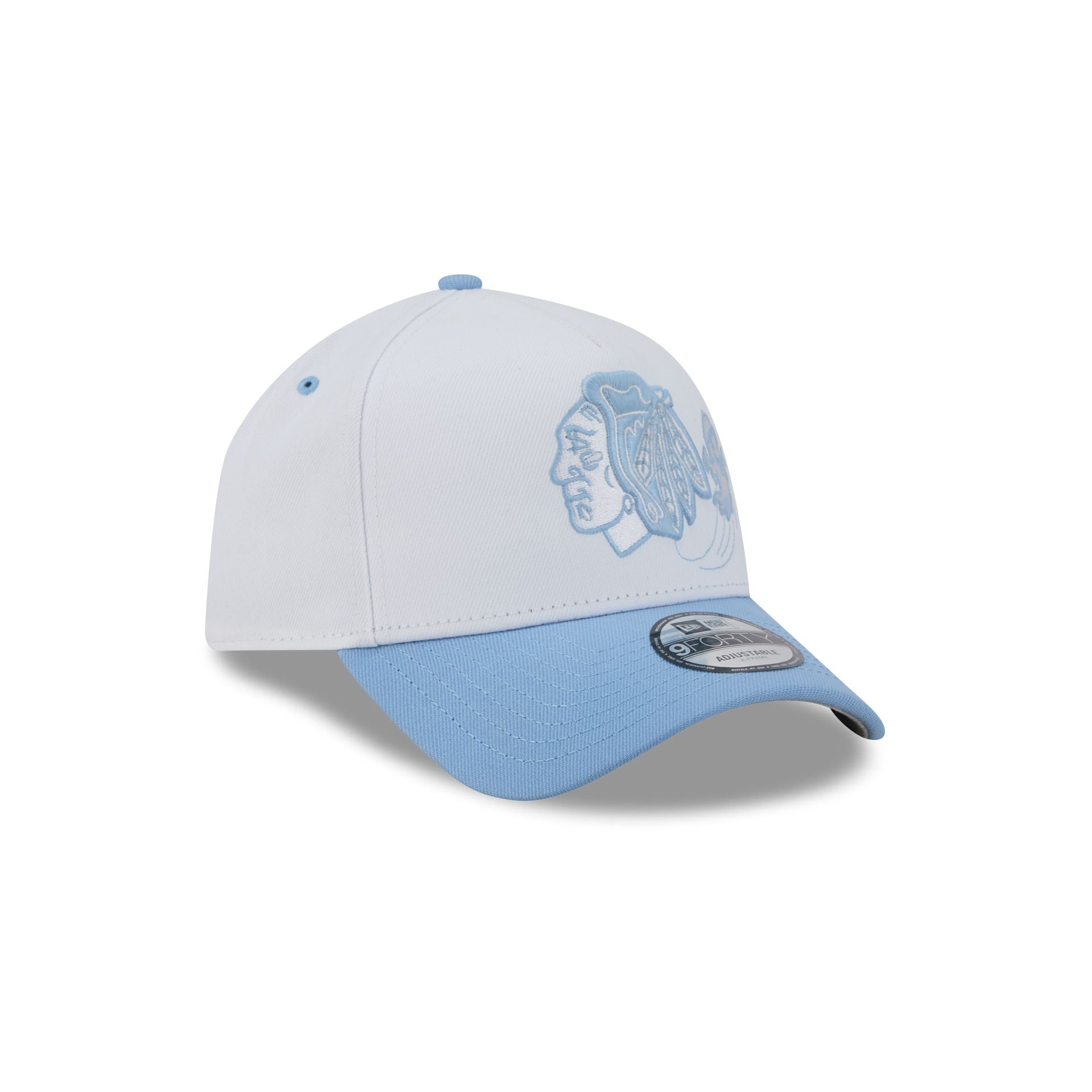 Chicago Blackhawks Chrome Ghost 9FORTY A-Frame Snapback Hat