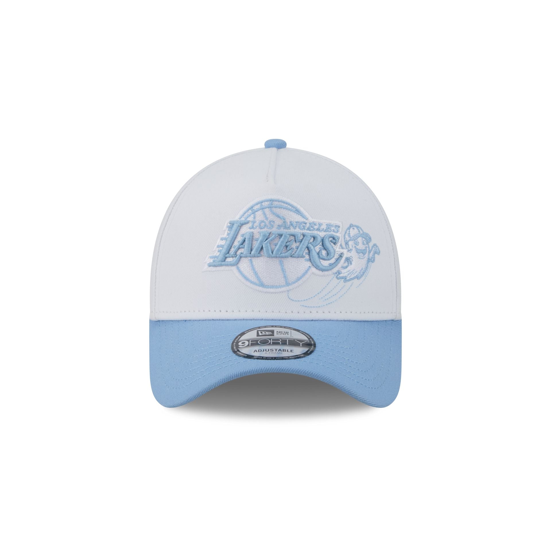 Los Angeles Lakers Chrome Ghost 9FORTY A-Frame Snapback Hat