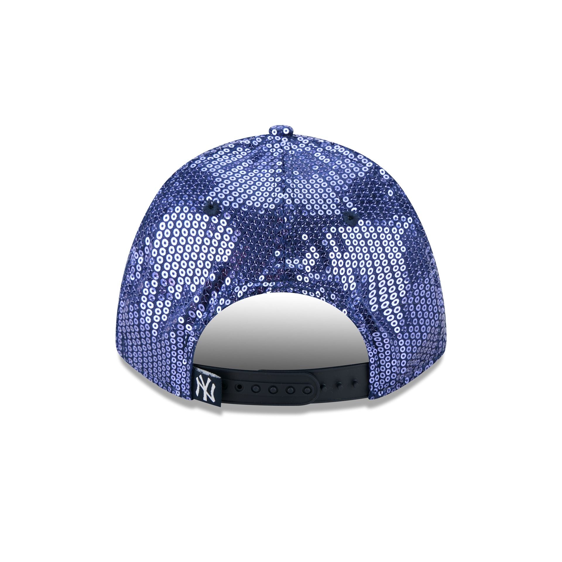 New York Yankees Sequin Script Women's 9FORTY M-Crown Snapback Hat