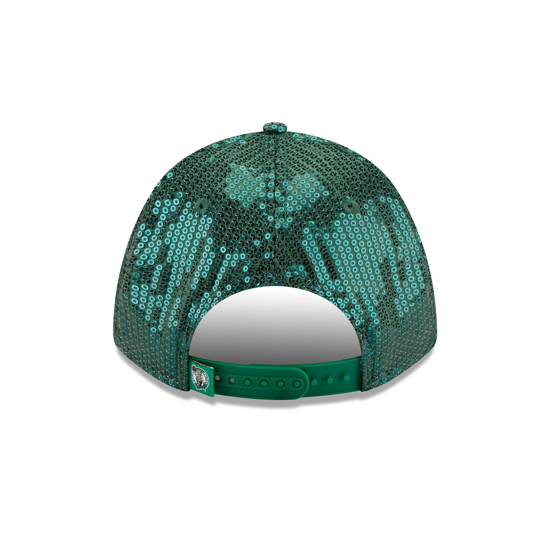 Boston Celtics Sequin Script Women's 9FORTY M-Crown Snapback Hat