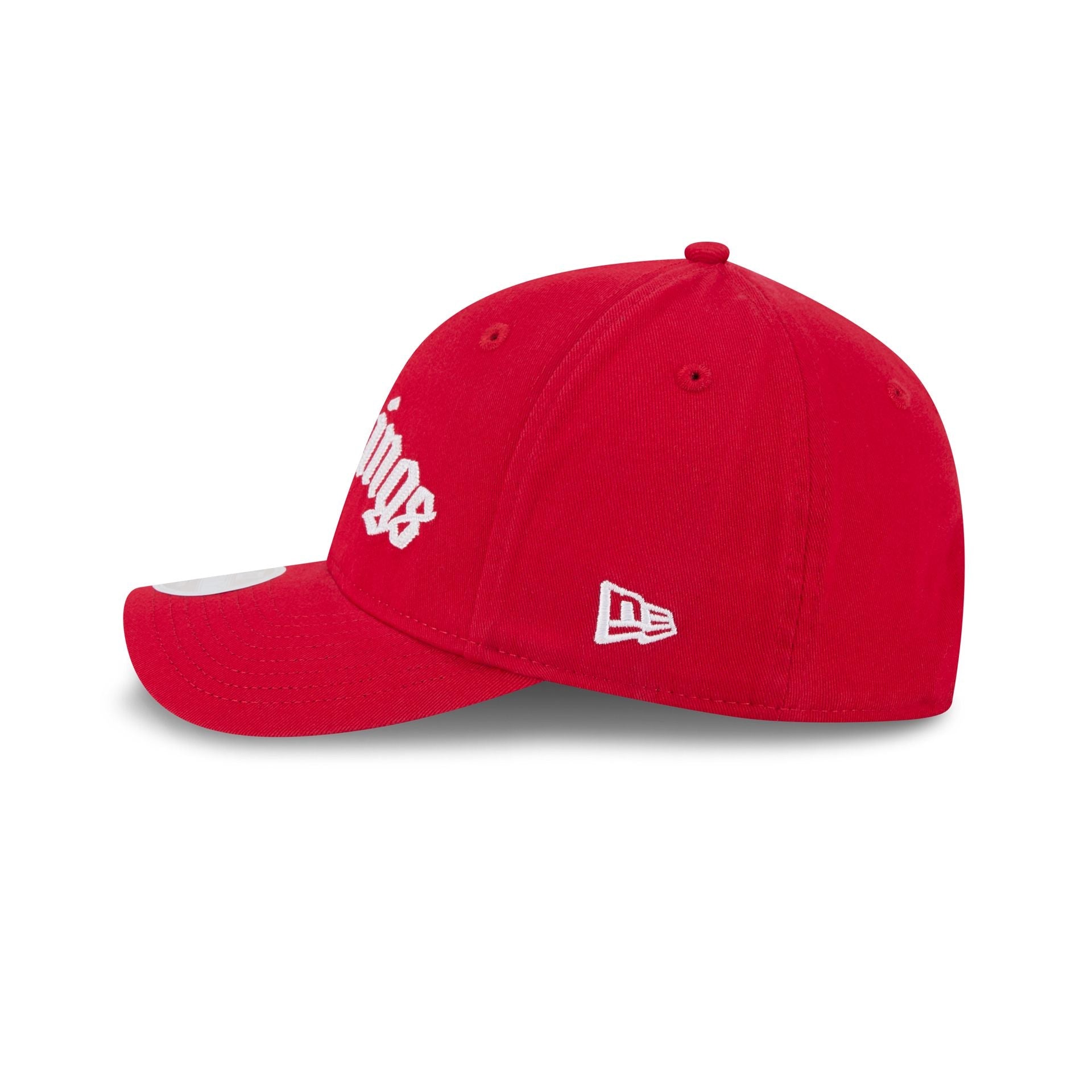 Detroit Red Wings Gothic Font Women's 9FORTY M-Crown Snapback Hat