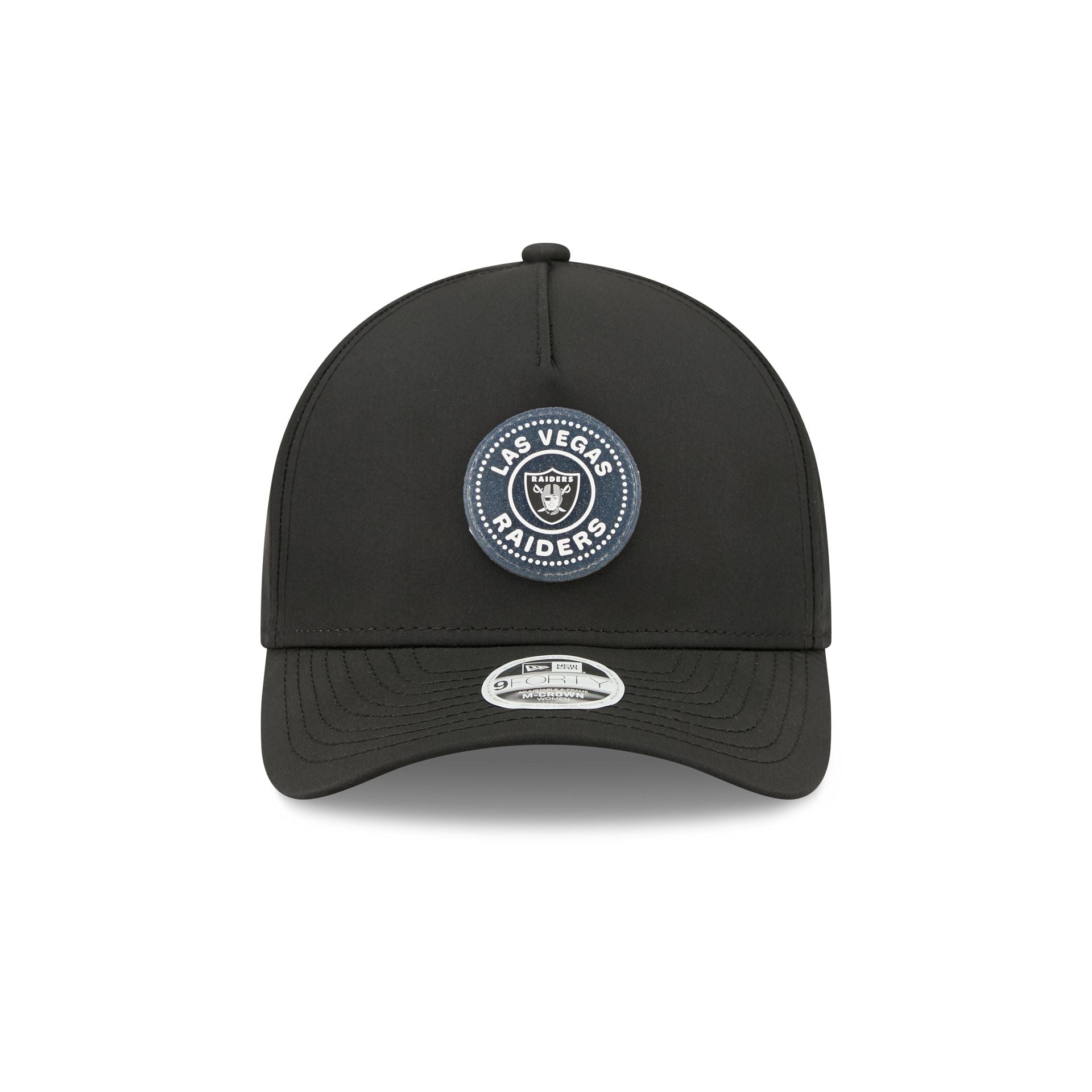 Las Vegas Raiders Glitter Patch Women's 9FORTY M-Crown A-Frame Snapback Hat