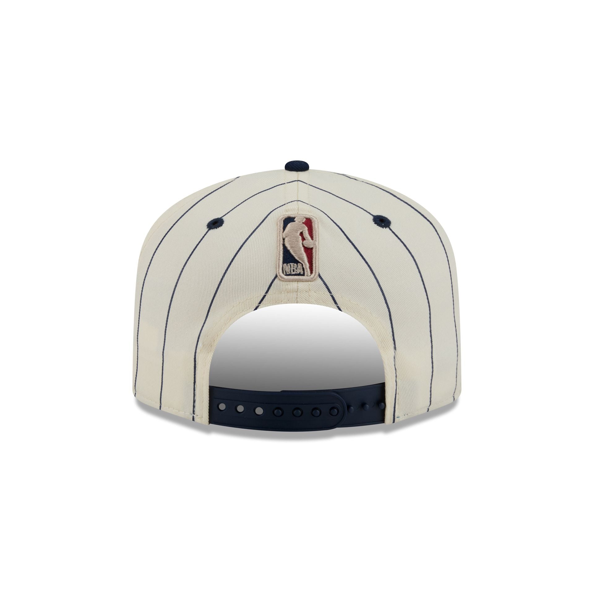New York Knicks Chrome White Pinstripe 19TWENTY Snapback Hat