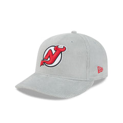 New Jersey Devils Light Gray Corduroy 59FIFTY Fitted Hat