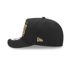 Los Angeles Kings Gold Laurel Black 9FIFTY A-Frame Snapback Hat