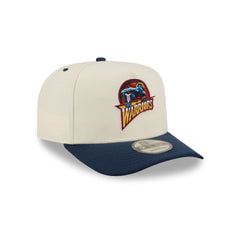Golden State Warriors Statement Back Chrome White 9FIFTY A-Frame Snapback Hat