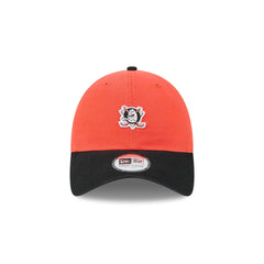 Anaheim Ducks Mini Logo Two Tone Casual Classic Adjustable Hat