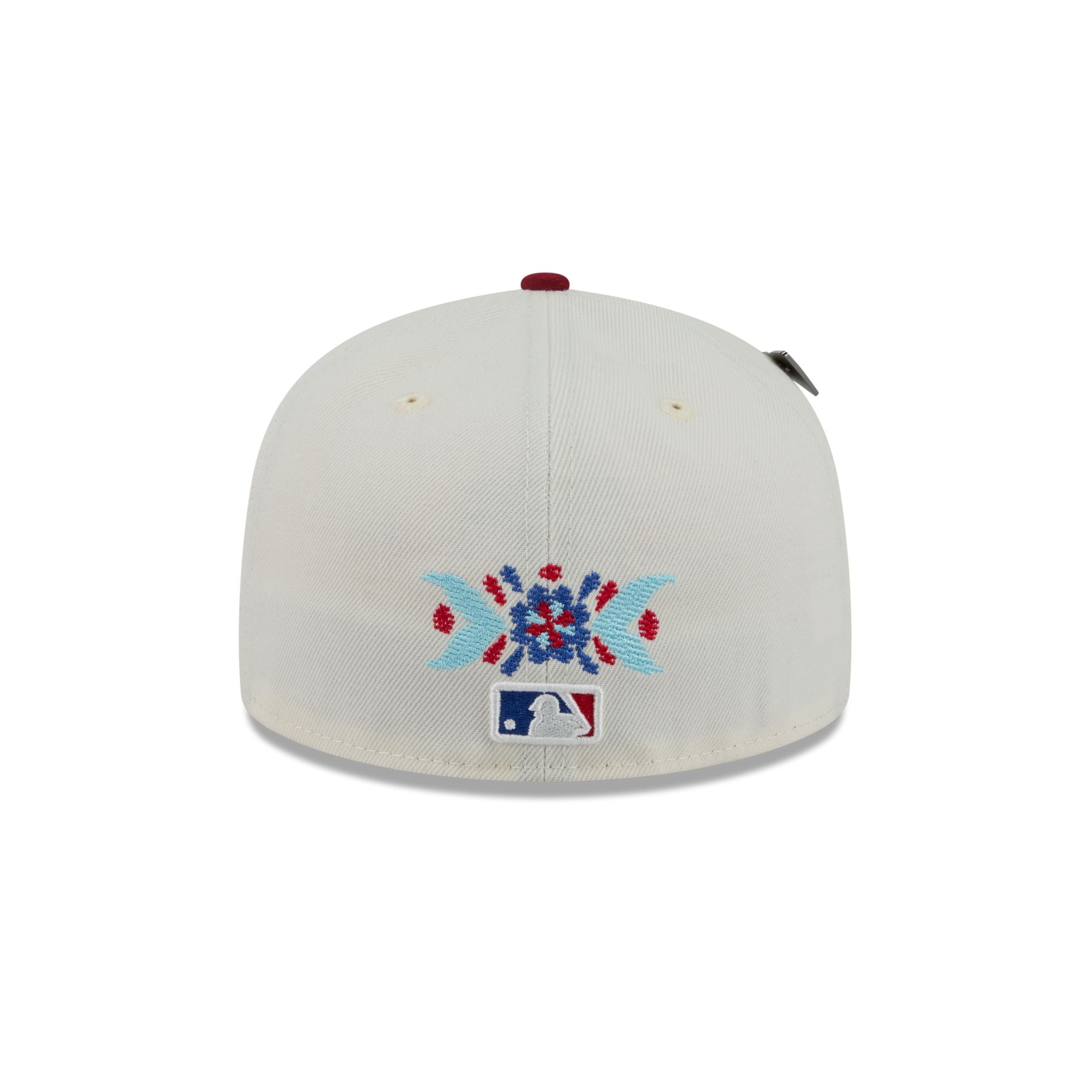 Atlanta Braves Day of the Dead Chrome White 59FIFTY Fitted Hat