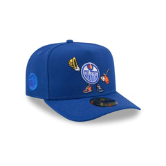 Edmonton Oilers Cartoon 59FIFTY A-Frame Fitted Hat