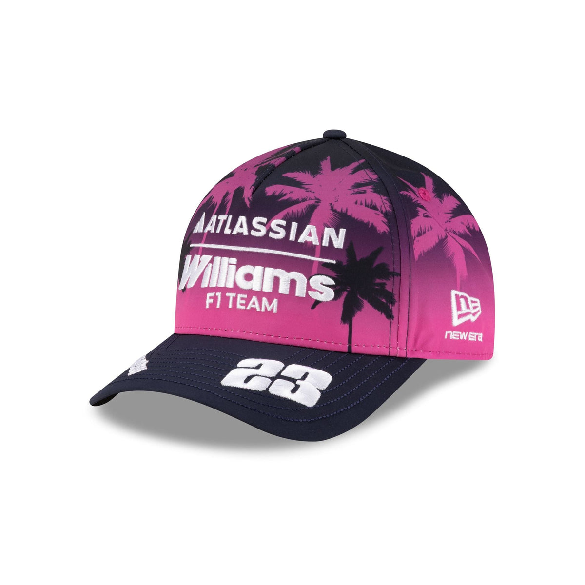 2026 Miami Race Special Atlassian Williams F1 Team Alex Albon 9FORTY M-Crown A-Frame Snapback Hat