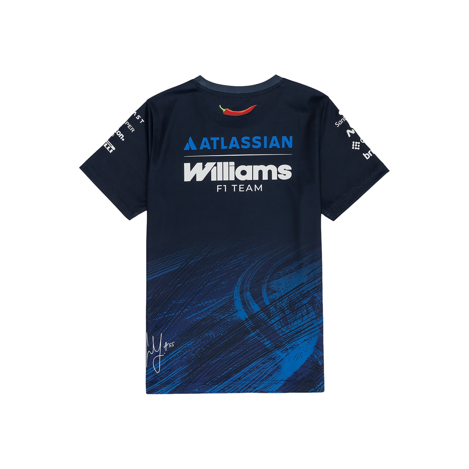 Atlassian Williams F1 Team Team Line Carlos Sainz Tech Women's T-Shirt