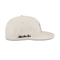Aim�� Leon Dore New York Yankees Stone Linen Retro Crown 9FIFTY Adjustable Hat