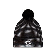 Green Bay Packers 2026 Sideline Cold Weather Black Pom Knit Hat