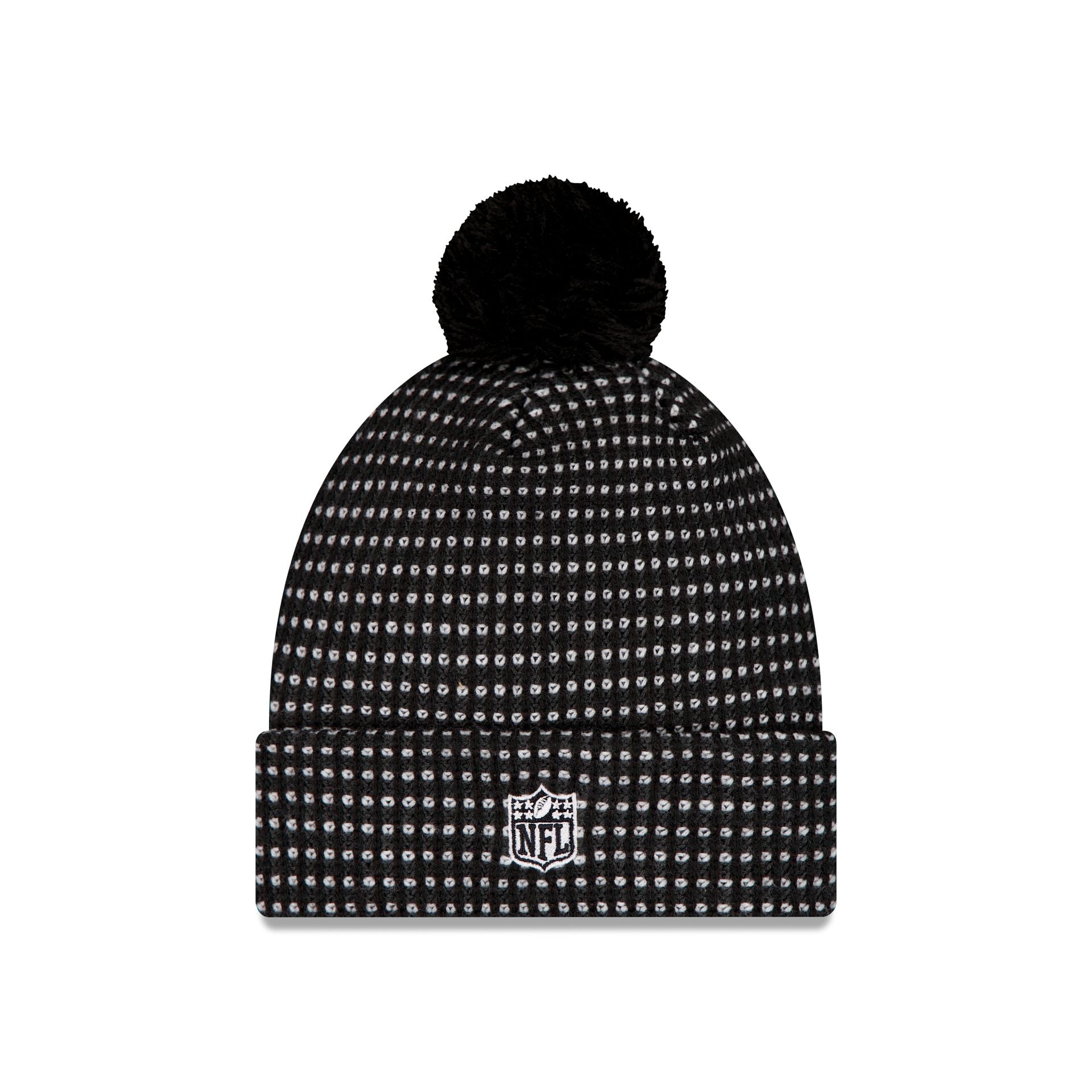 Green Bay Packers 2026 Sideline Cold Weather Black Pom Knit Hat