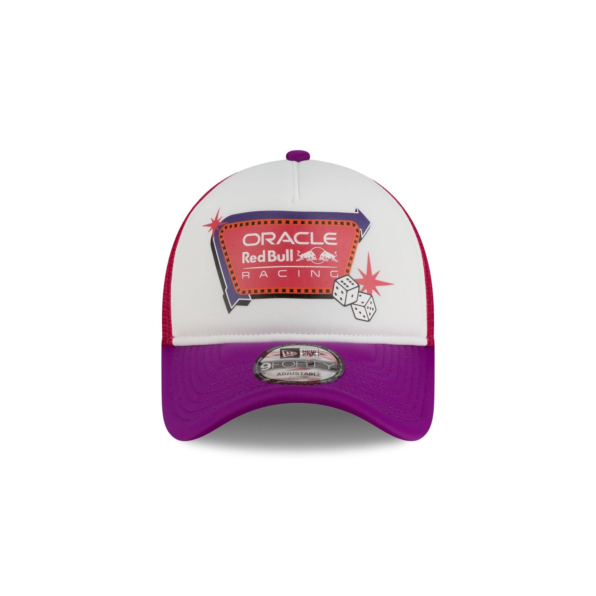 2026 Vegas Race Special Oracle Red Bull Racing 9FORTY A-Frame Trucker Hat
