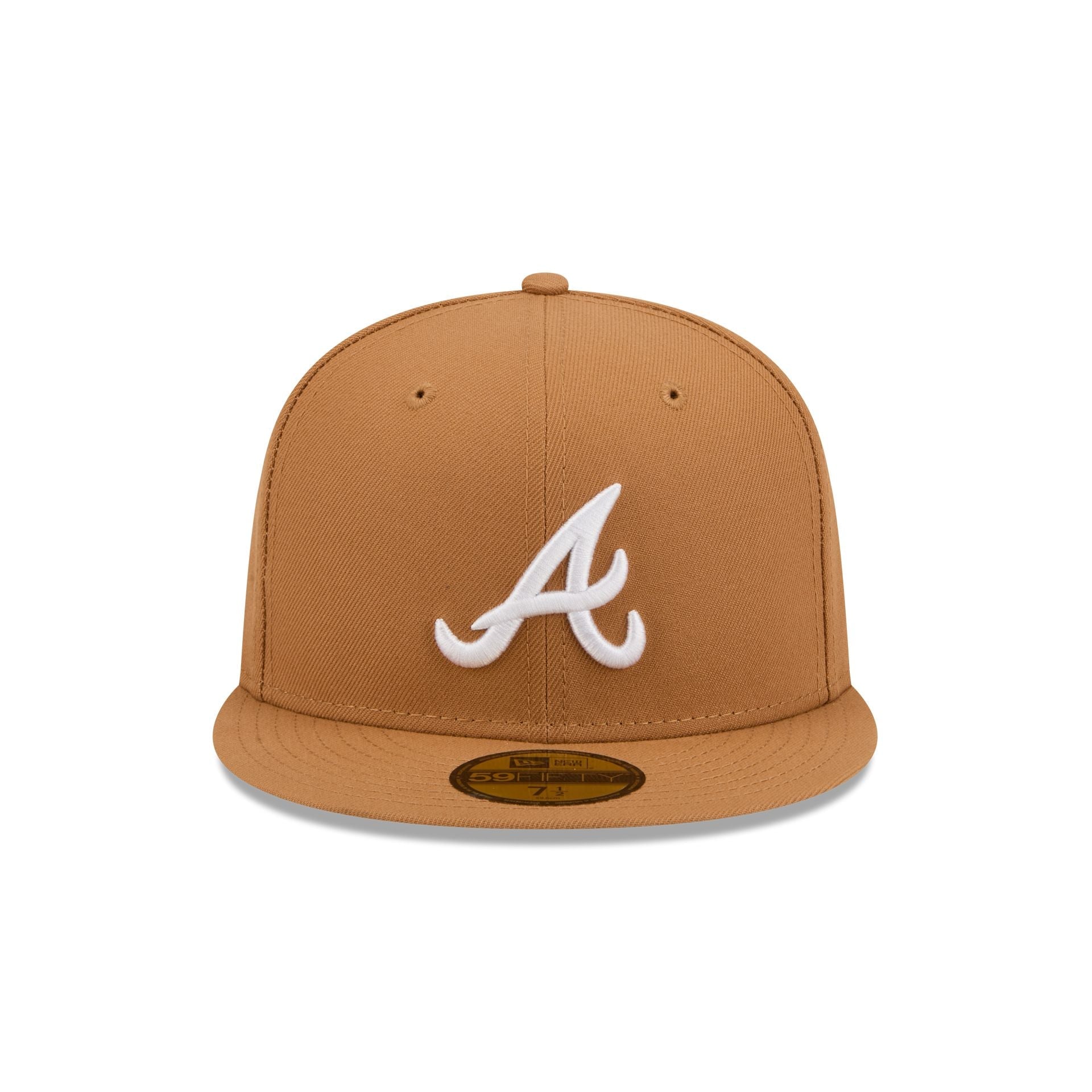 Atlanta Braves Bronze Basic 59FIFTY Fitted Hat