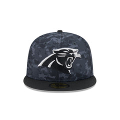 Carolina Panthers 2026 Salute to Service 59FIFTY Fitted Hat