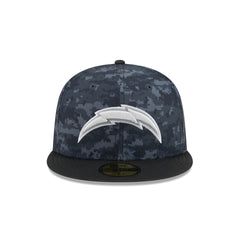 Los Angeles Chargers 2026 Salute to Service 59FIFTY Fitted Hat