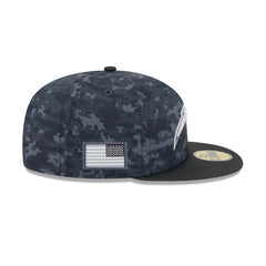 Los Angeles Chargers 2026 Salute to Service 59FIFTY Fitted Hat