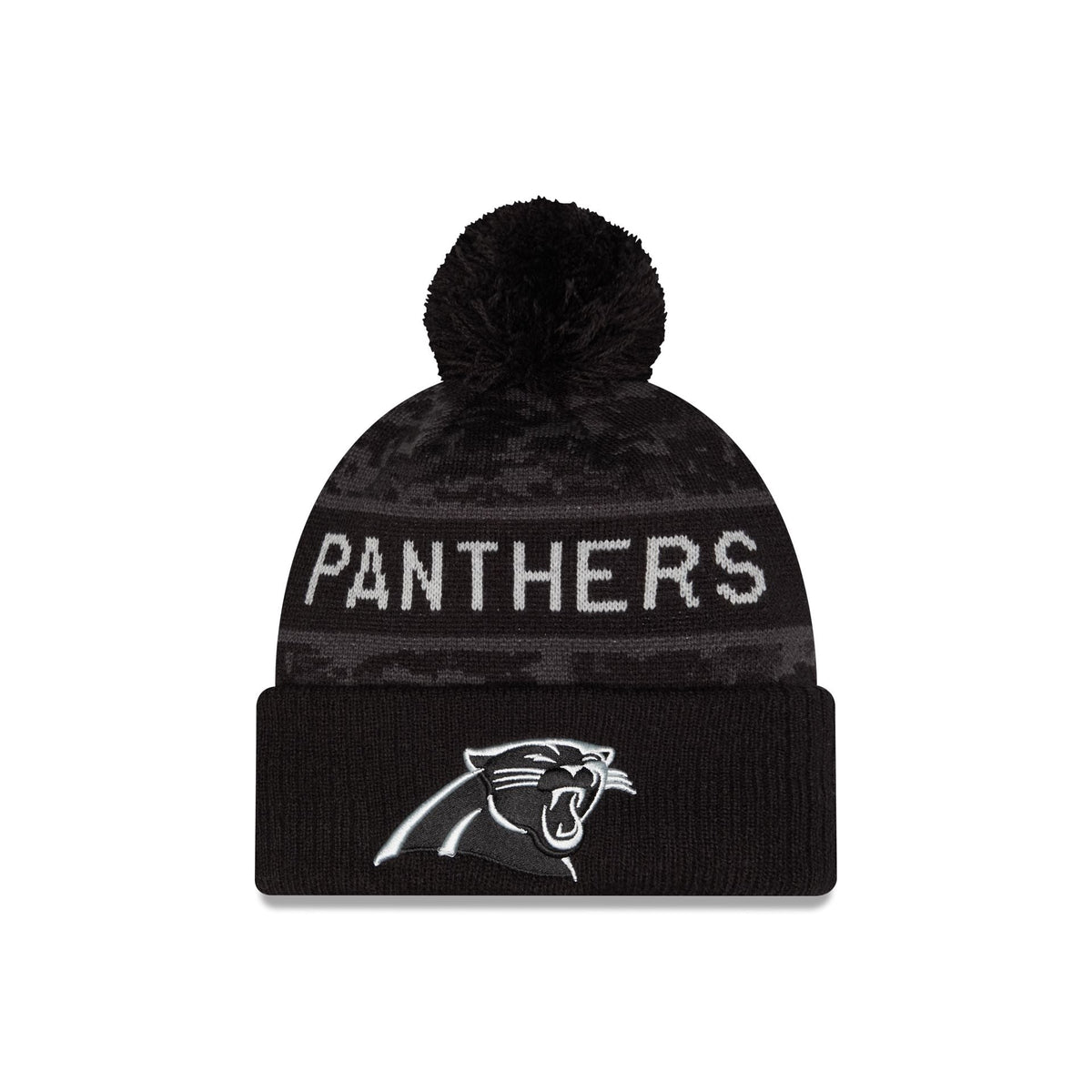 Carolina Panthers 2026 Salute to Service Pom Knit Hat