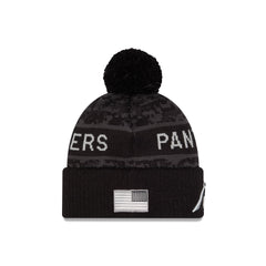 Carolina Panthers 2026 Salute to Service Pom Knit Hat