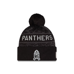 Carolina Panthers 2026 Salute to Service Pom Knit Hat