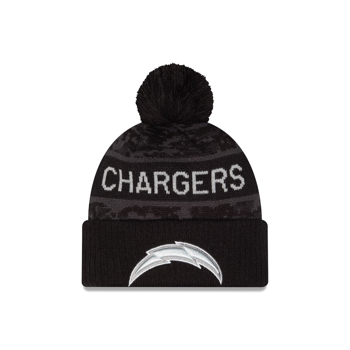 Los Angeles Chargers 2026 Salute to Service Pom Knit Hat
