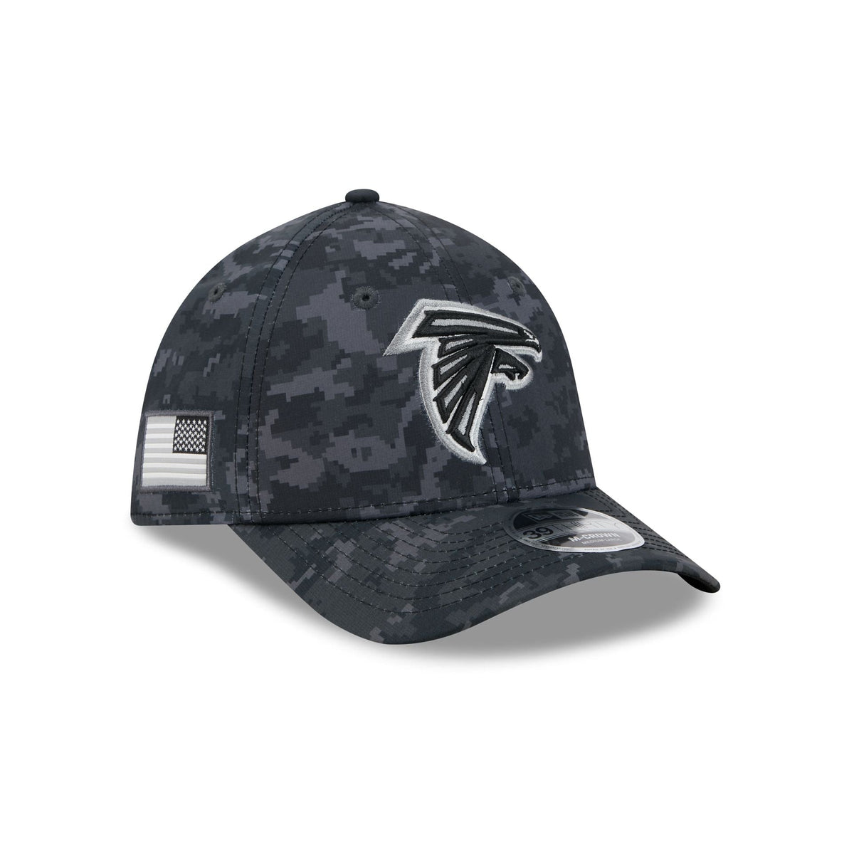 Atlanta Falcons 2026 Salute to Service 39THIRTY M-Crown Stretch Fit Hat