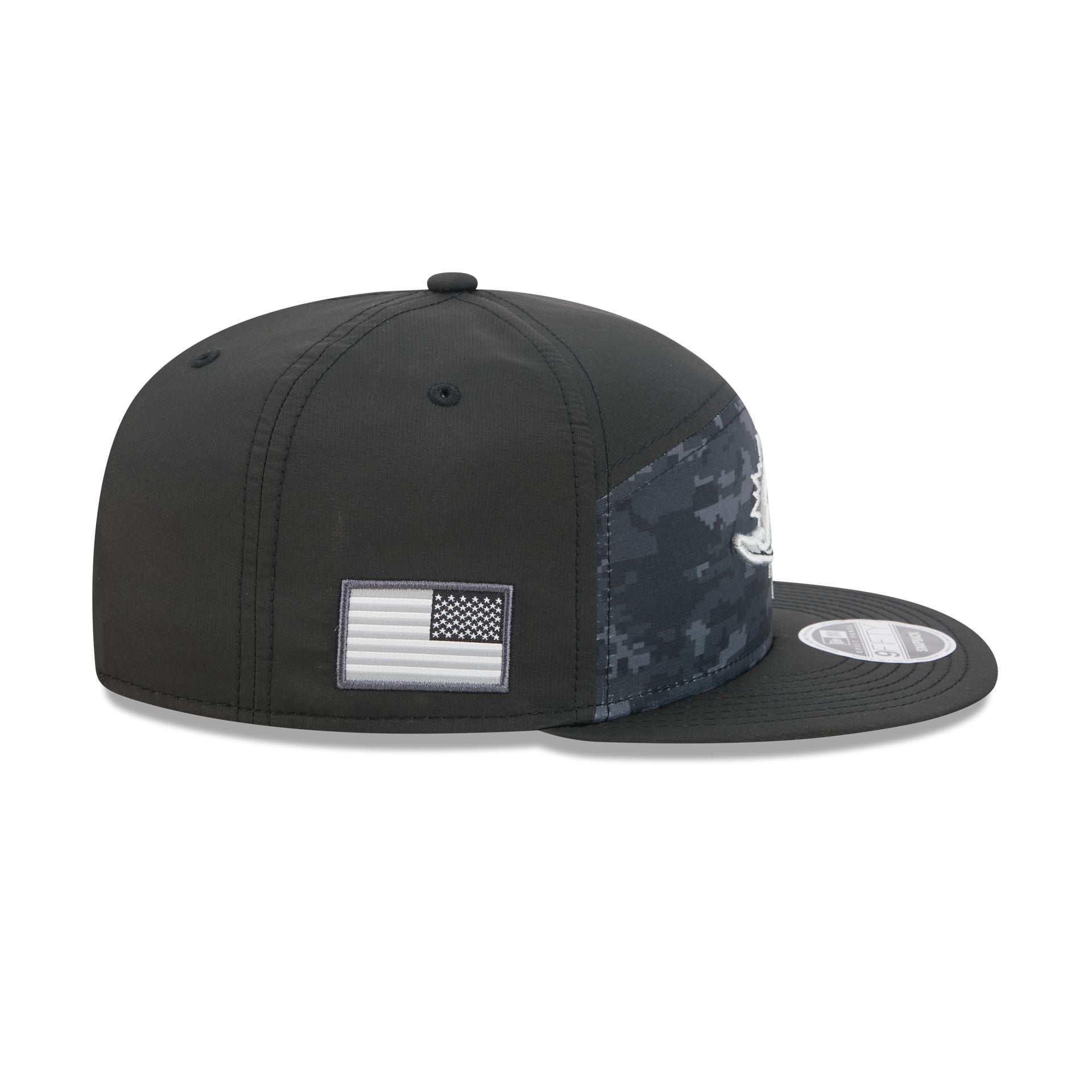 Miami Dolphins 2026 Salute to Service Split Panel 9FIFTY Snapback Hat
