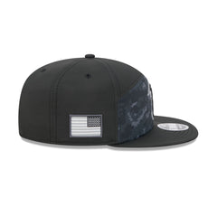 Atlanta Falcons 2026 Salute to Service Split Panel 9FIFTY Snapback Hat