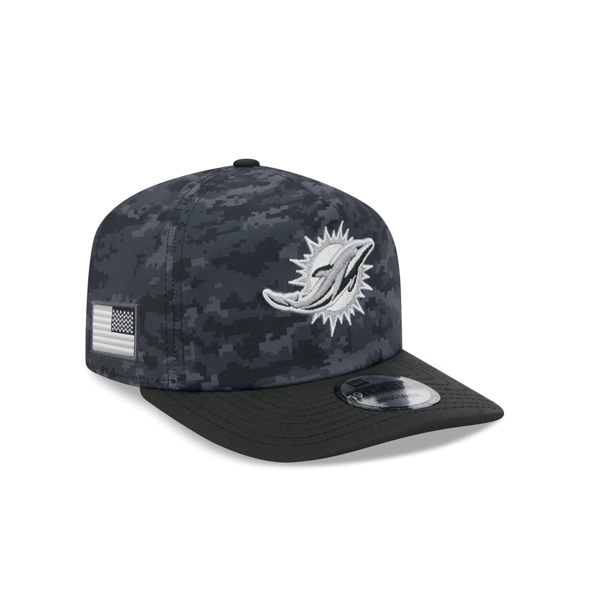 Miami Dolphins 2026 Salute to Service 19TWENTY Snapback Hat