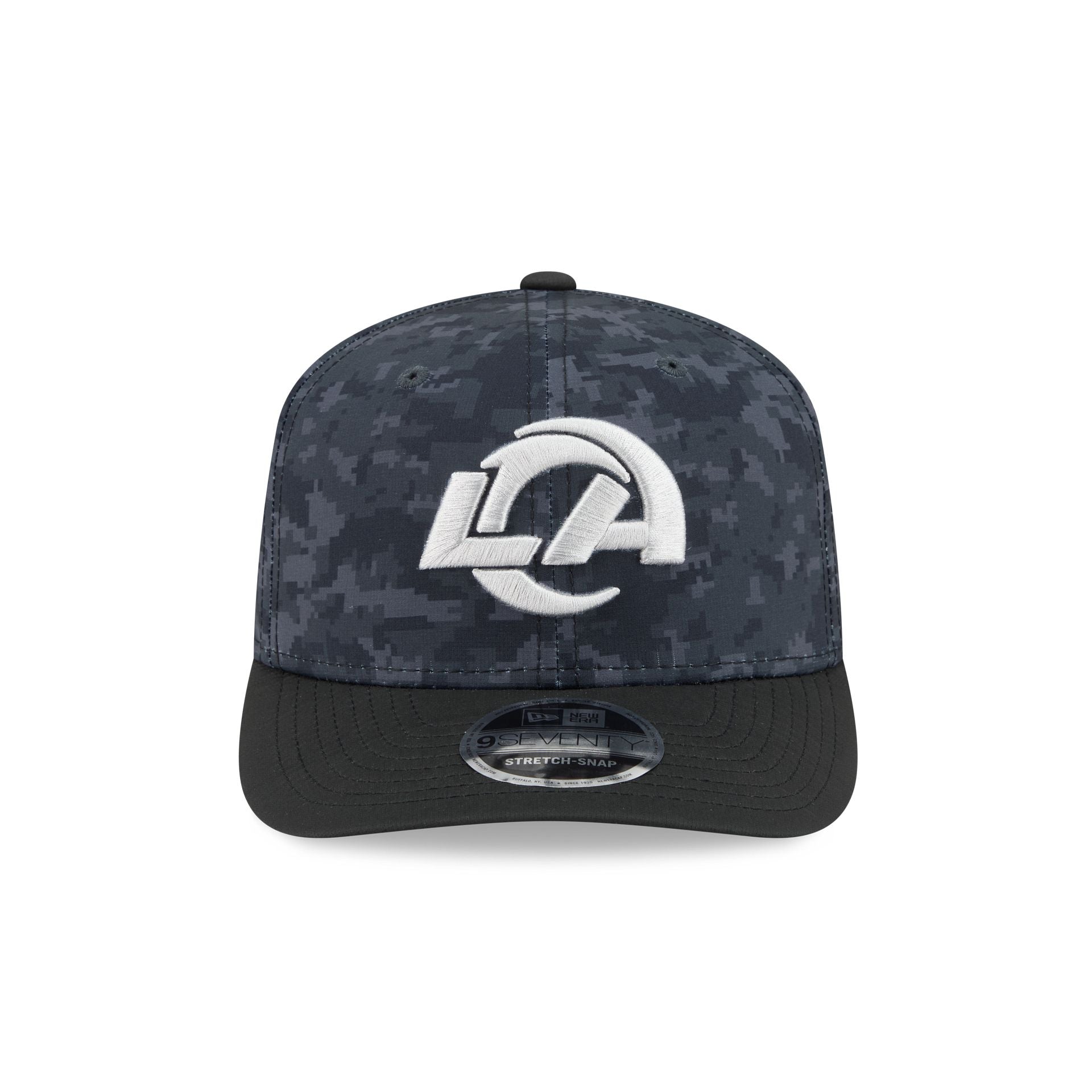 Los Angeles Rams 2026 Salute to Service 9SEVENTY Stretch-Snap Hat