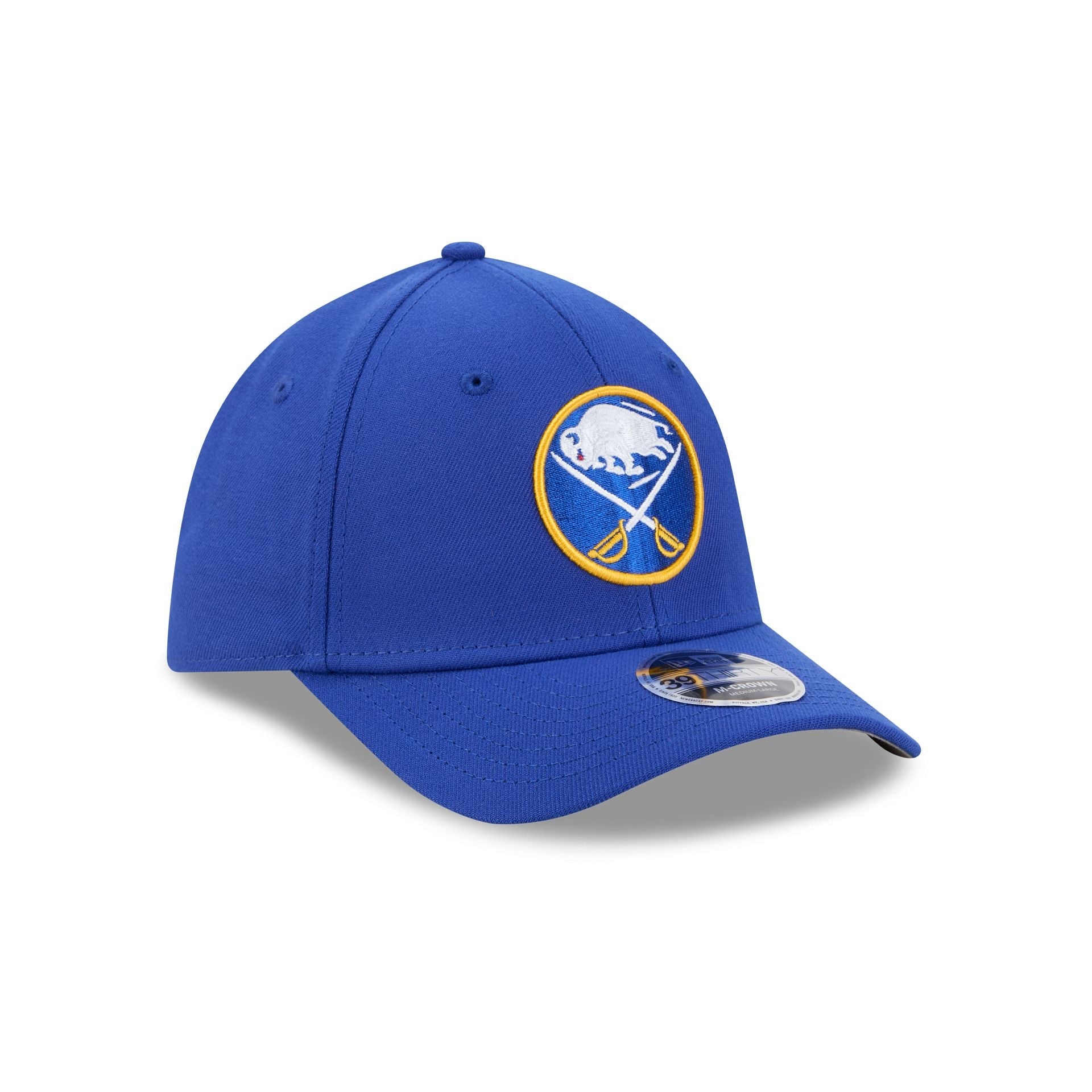 Buffalo Sabres Team 39THIRTY M-Crown Stretch Fit Hat