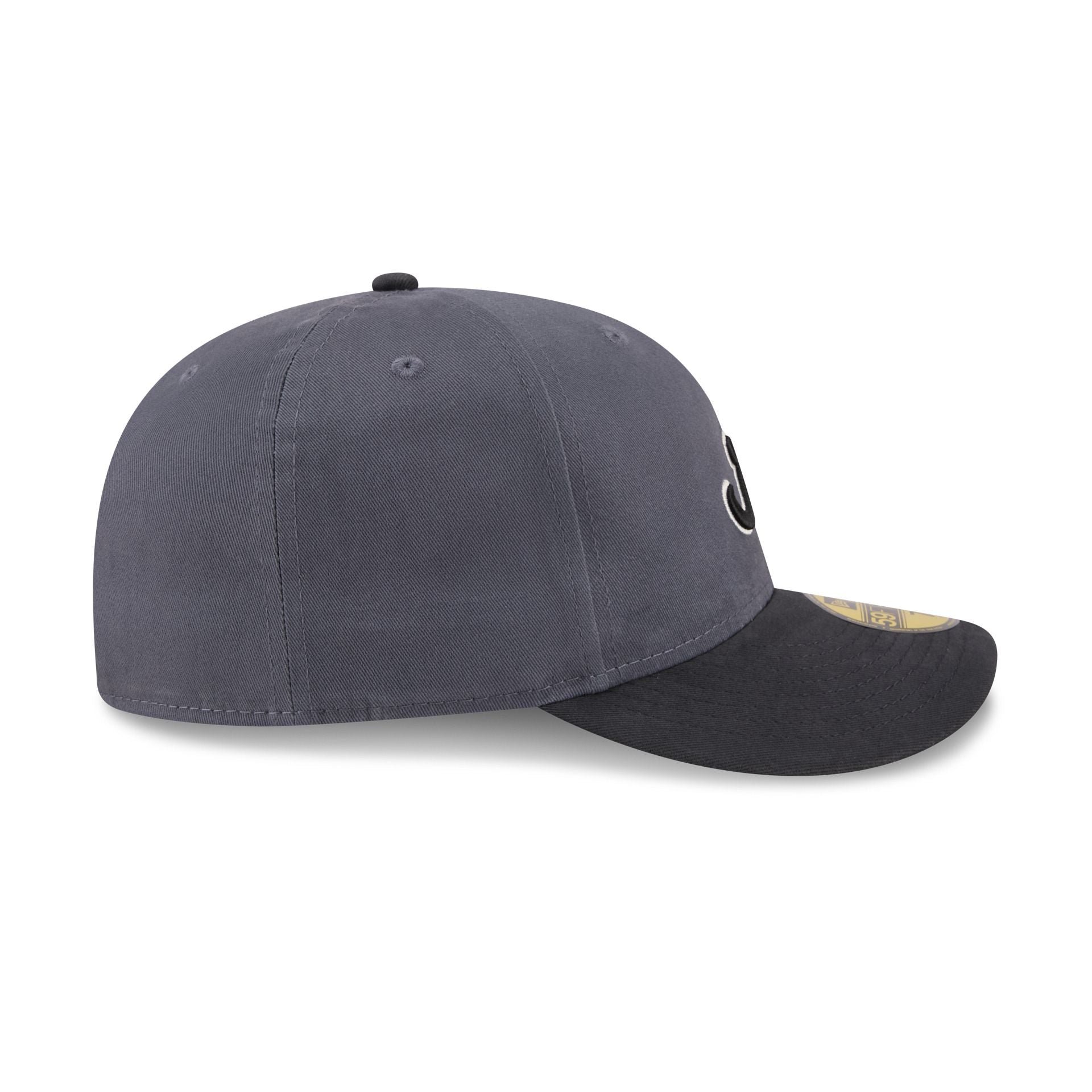 Alabama Crimson Tide Graphite Twill 59FIFTY Fitted Hat