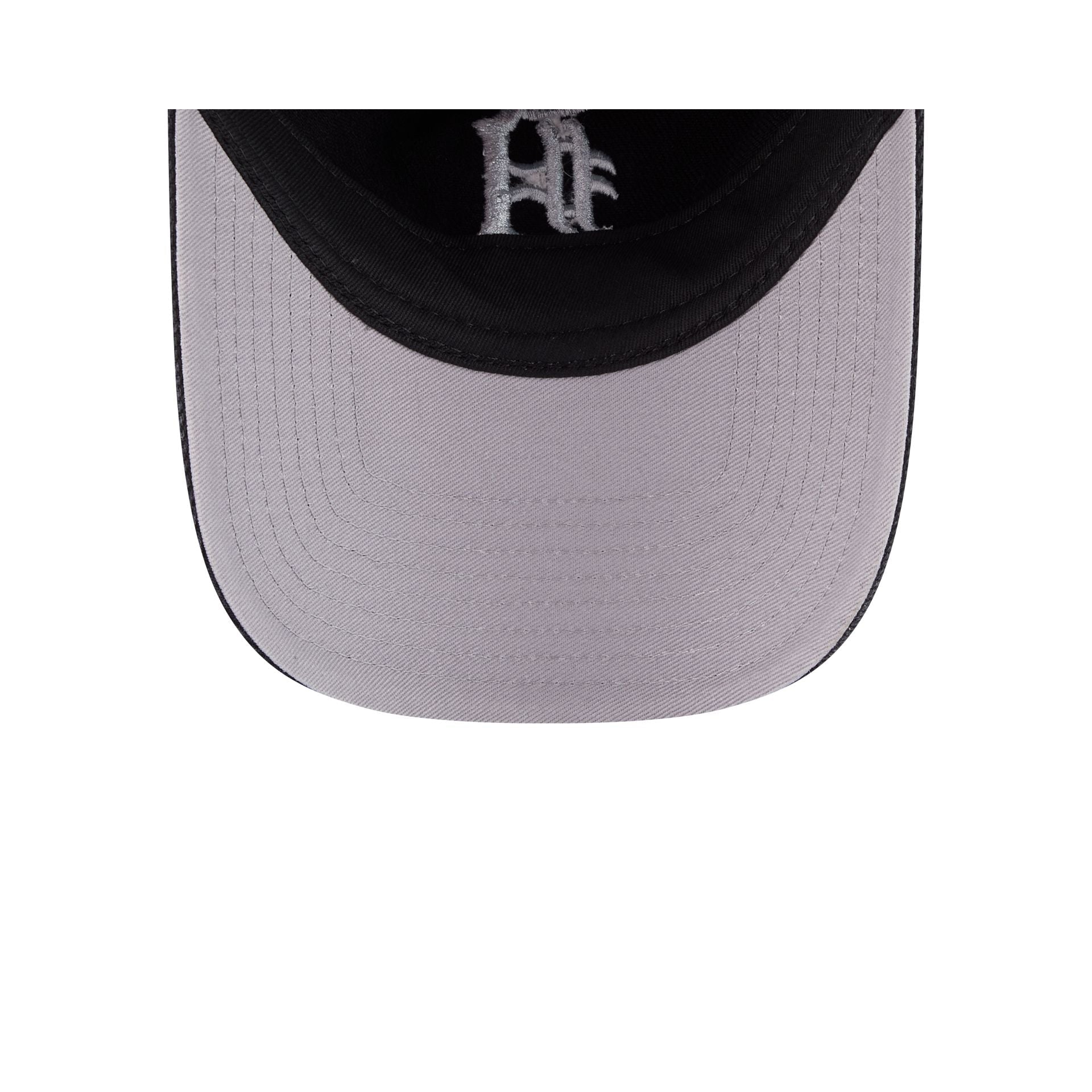 Detroit Tigers Washed Black Denim 9FORTY A-Frame Unstructured Snapback Hat