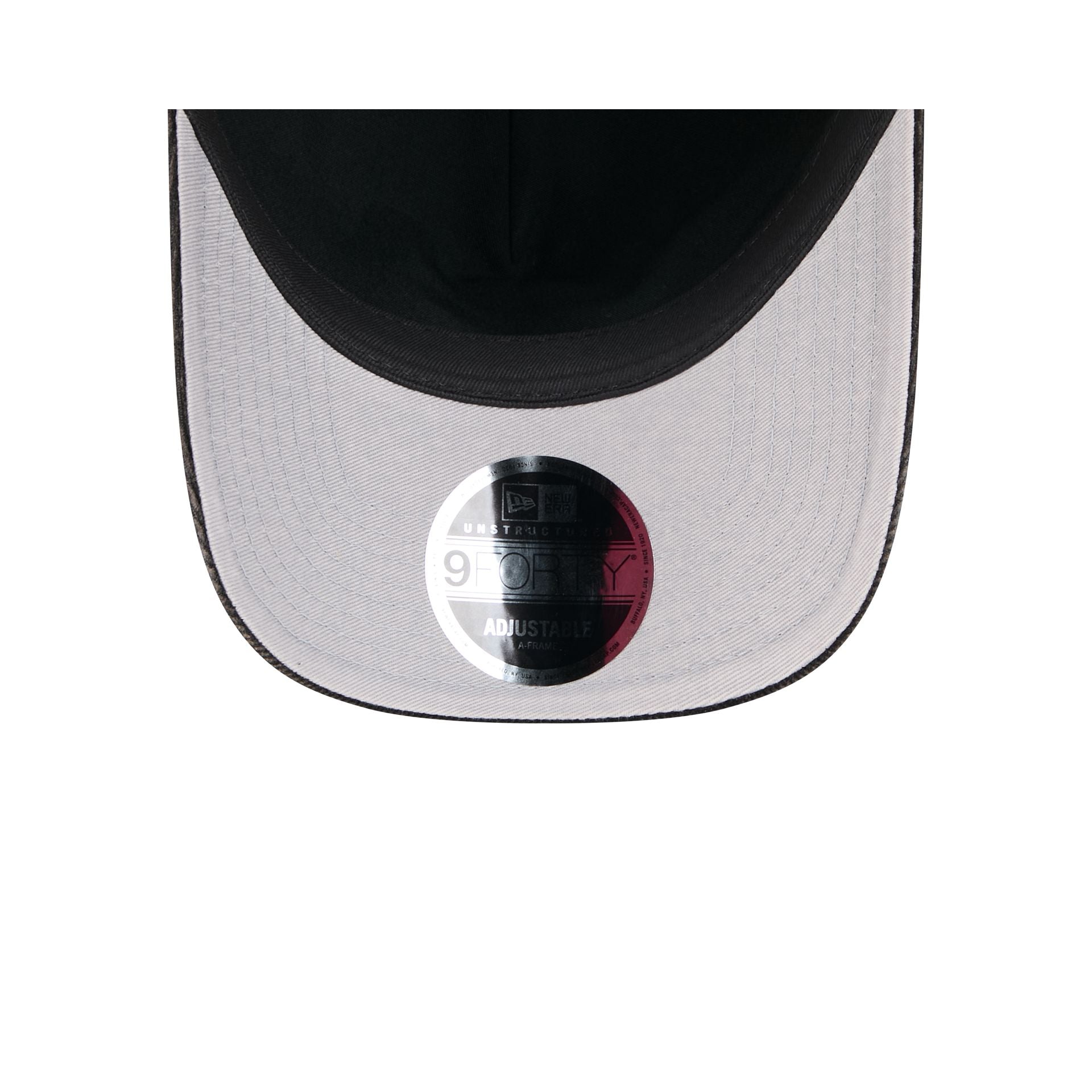 Miami Heat Washed Thin Wale Cord 9FORTY A-Frame Unstructured Snapback Hat
