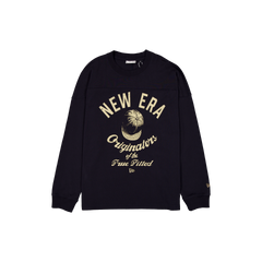 New Era Branded Originators Graphic Navy Long Sleeve T-Shirt