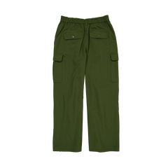 New Era Branded Cap Commuters Combat Moss Loose Cargo Pants
